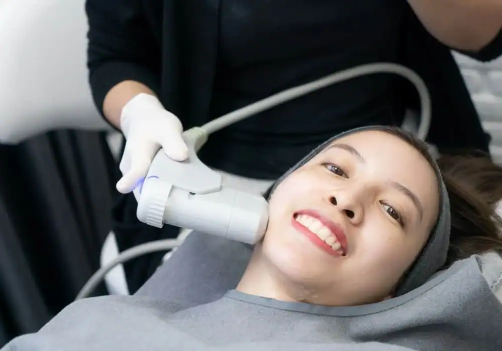 HIFU treatment Biggleswade in progress