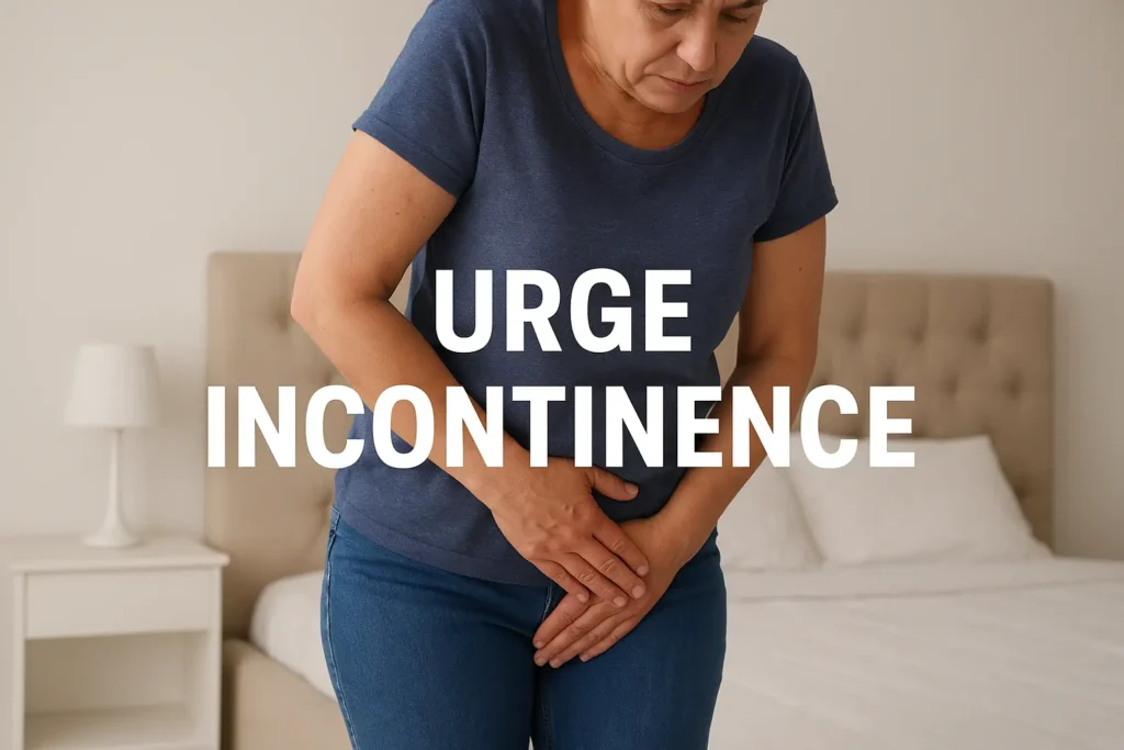 how to manage urge incontinence Biggleswade symptoms
