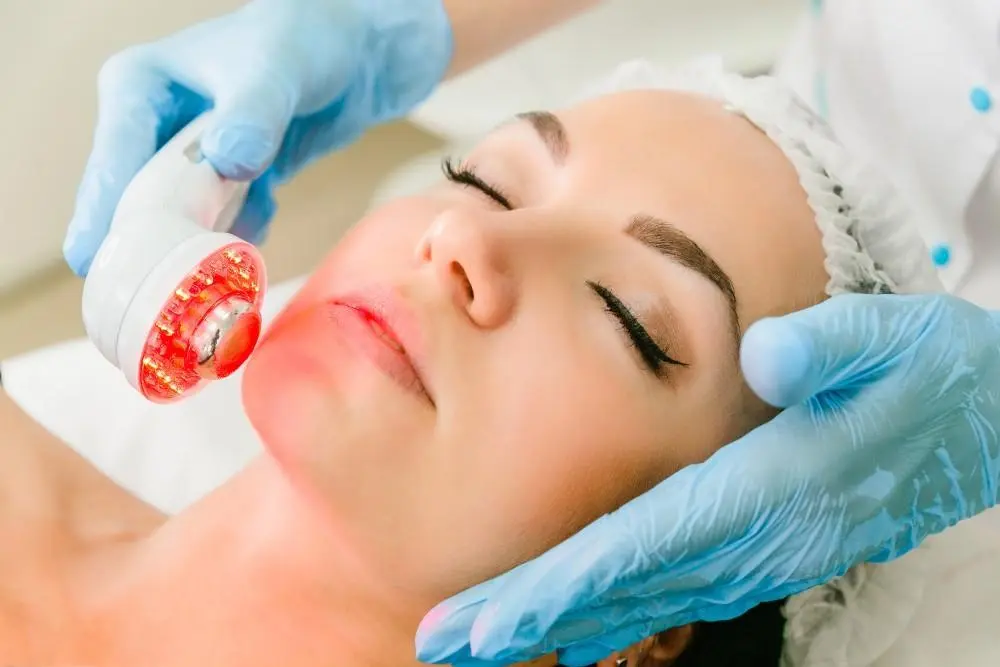 woman having non-surgical Morph8 treatment Biggleswade