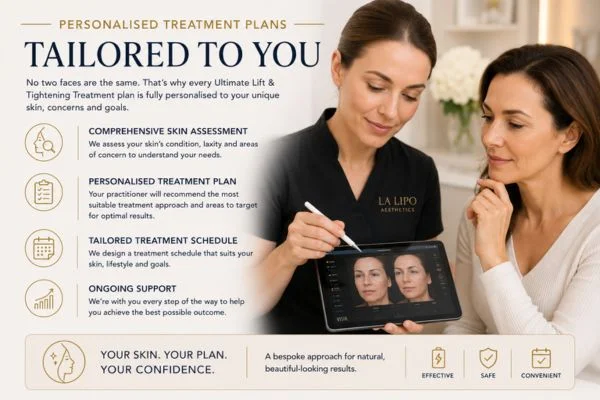 book a consultation about your ultimate lift and tighten treatment Biggleswade