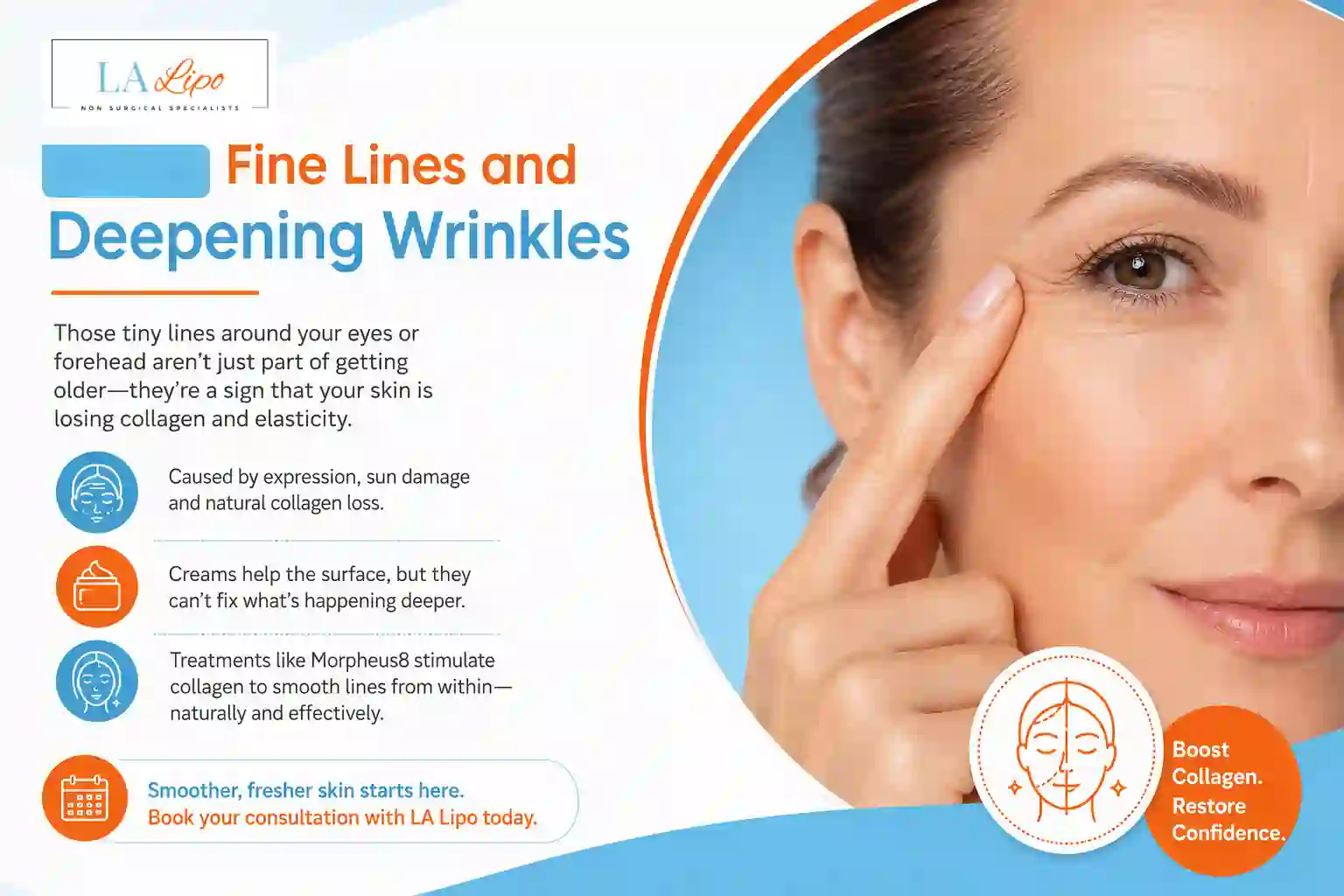 Sign #2: Fine Lines and Deepening Wrinkles Biggleswade