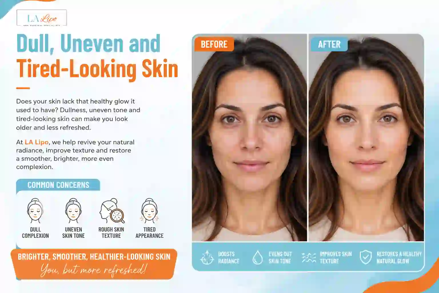 Sign #5: Dull, Uneven and Tired-Looking Skin Biggleswade